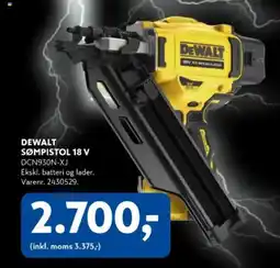 Davidsen DEWALT Sømpistol 18 v tilbud