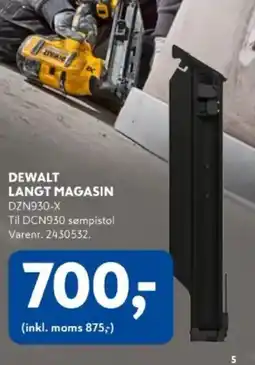 Davidsen DEWALT Langt magasin tilbud