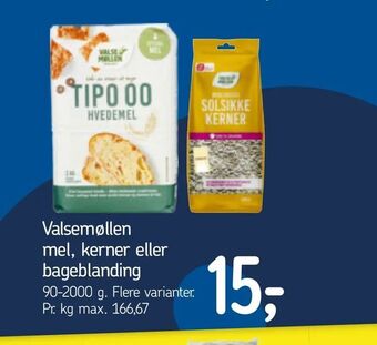 Valsemøllen mel, kerner eller bageblanding