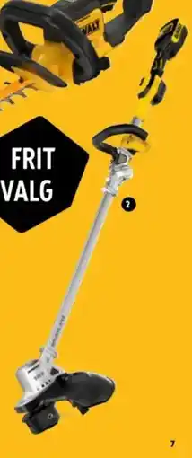 Davidsen DEWALT Græstrimmer 18 v tilbud