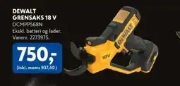 Davidsen DEWALT Grensaks 18 v tilbud