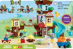Lego 3-i-1-trætophus tilbud