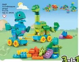Lego 3-i-1-dinosaurer på hjul tilbud