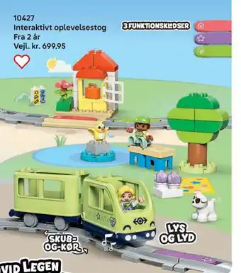 Lego Interaktivt oplevelsestog tilbud