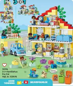 Lego 3-i-1-familiehus tilbud