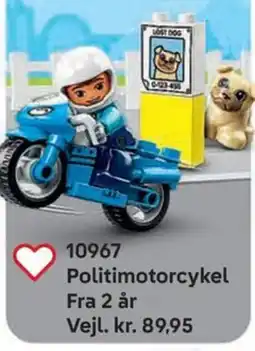 Lego Politimotorcykel tilbud