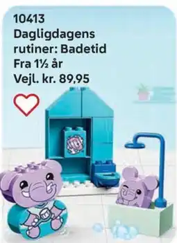 Lego Dagligdagens rutiner: Badetid tilbud
