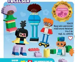 Lego Byg selv-personer med store følelser tilbud