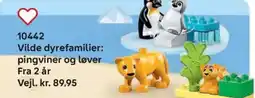 Lego Vilde dyrefamilier: pingviner og løver tilbud