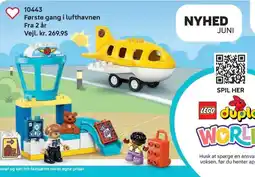 Lego Første gang i lufthavnen tilbud