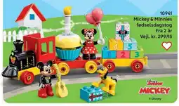 Lego Mickey & Minnies fødselsdagstog tilbud