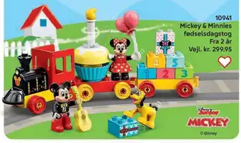 Lego Mickey & Minnies fødselsdagstog tilbud