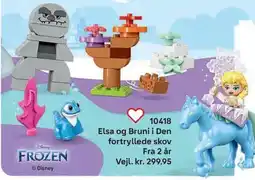 Lego Elsa og Bruni i Den fortryllede skov tilbud