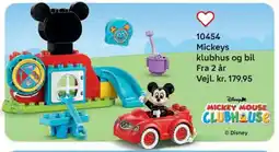 Lego Mickeys klubhus og bil tilbud