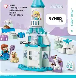 Lego Anna og Elsas fest på Frost-slottet tilbud