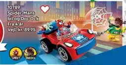 Lego Spider-Mans bil og Doc Ock tilbud