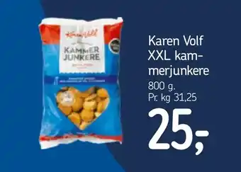 Føtex Karen Volf XXL kam merjunkere tilbud