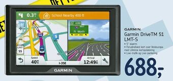 Føtex Garmin DriveTM 51 LMT-S tilbud