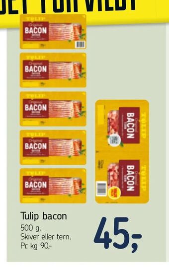 Føtex Tulip bacon tilbud