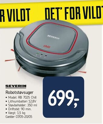 Føtex Robotstøvsuger tilbud