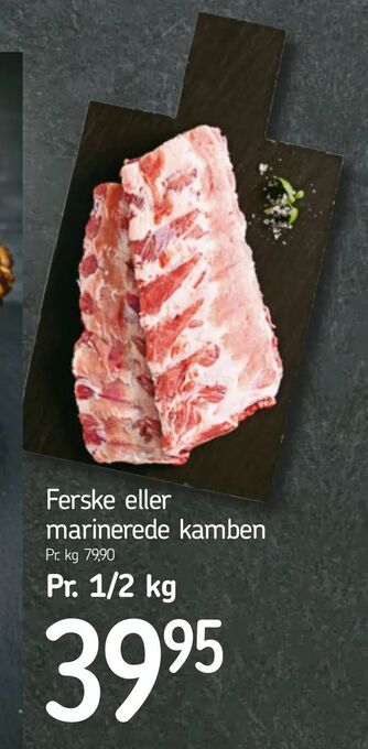 Føtex Ferske eller marinerede kamben tilbud