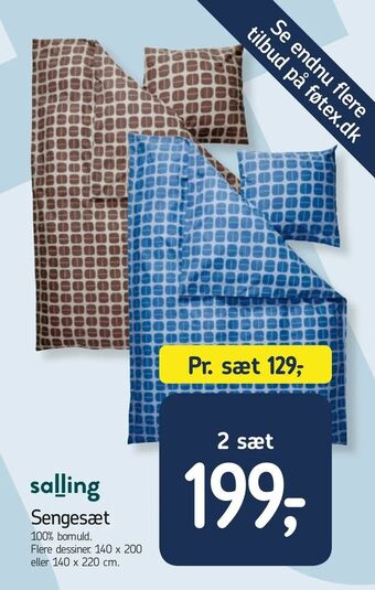 Føtex Sengesæt tilbud