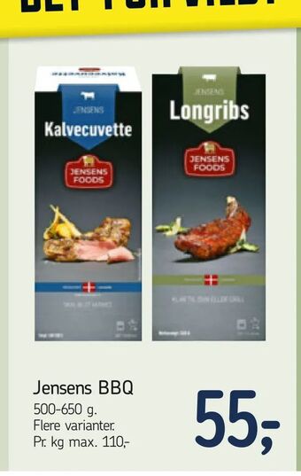 Føtex Jensens BBQ tilbud