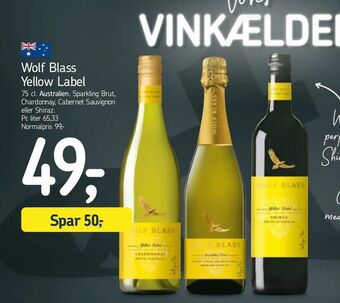 Føtex Wolf Blass Yellow Label tilbud