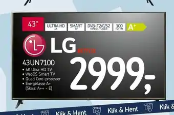 Føtex LG 43un7100 tilbud