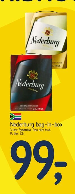 Føtex Nederburg bag-in-box tilbud