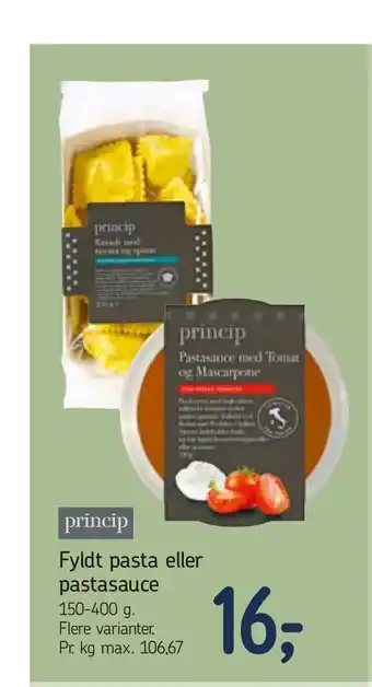 Føtex Fyldt pasta eller pastasauce tilbud