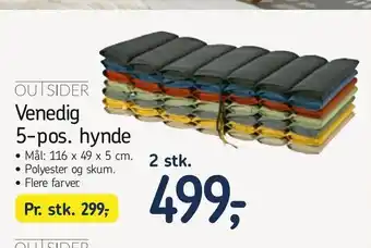 Føtex Venedig 5-pos. hynde tilbud