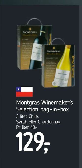 Føtex Montgras Winemaker's Selection bag-in-box tilbud