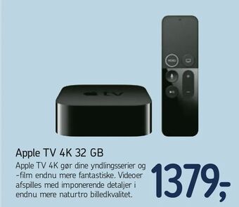 Føtex Apple TV 4K 32 GB tilbud