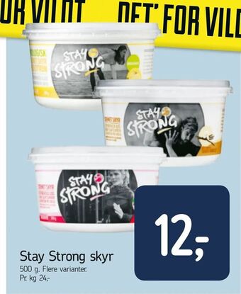 Føtex Stay Strong skyr tilbud