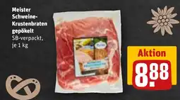REWE DE Meister schweine- krustenbraten gepökelt tilbud