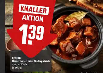 REWE DE Frischer rinderbraten oder rindergulasch tilbud