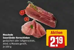 REWE DE Meschede sauerländer kernschinken tilbud