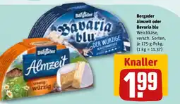 REWE DE BERGADER Almzeit oder bavaria blu tilbud