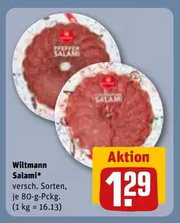 REWE DE WITMANN Salami tilbud