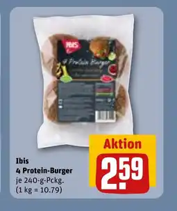 REWE DE IBIS 4 Protein-burger tilbud