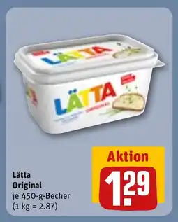 REWE DE LÄTTA Original tilbud