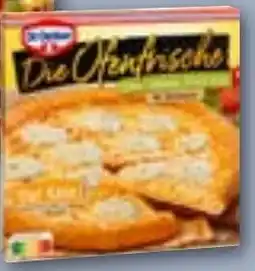 REWE DE DR. OETKER Die ofenfrische vier käse tilbud