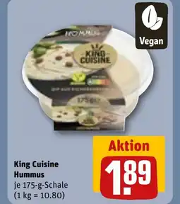 REWE DE KING CUISINE Hummus tilbud