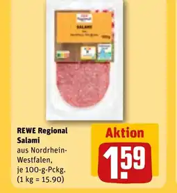 REWE DE Rewe regional salami tilbud