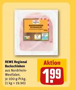 REWE DE Rewe regional backschinken tilbud