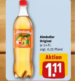 REWE DE ALMDUDLER Original tilbud