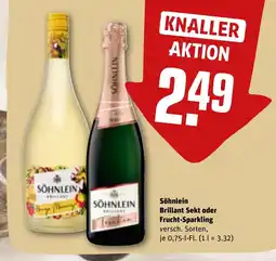 REWE DE SÖHNLEIN Brillant sekt oder frucht-sparkling tilbud