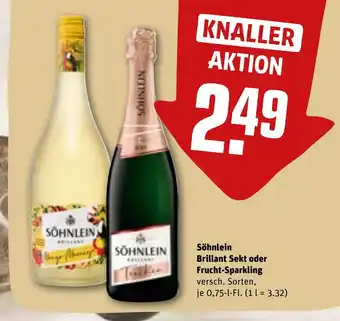 REWE DE SÖHNLEIN Brillant sekt oder frucht-sparkling tilbud