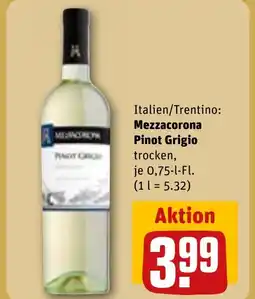 REWE DE MEZZACORONA Pinot grigio tilbud